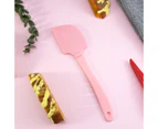 Mixing Spatula High Temperature Resistance Soft with Stand Easy to Clean Detachable Design Stir Pink Silicone Cream Butter Cake Spatula for Dining Room - Pink