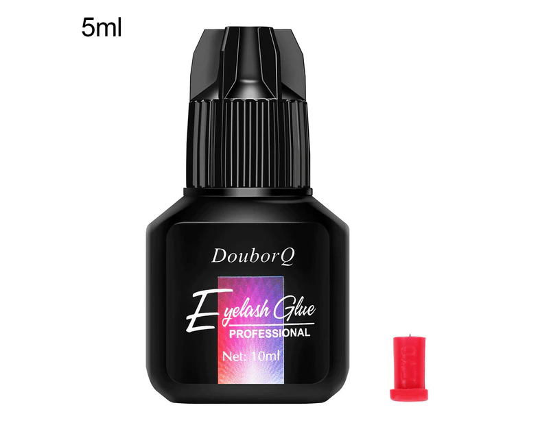 SunnyHouse 5ml/10ml/15ml Eyelash Extension Glue Strong Adhesion Fast Drying Liquid Professional Natural Lash Extension Glue for Make Up - 5ML