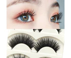 SunnyHouse 5Pairs 807/M14/C3/DC012/W10 False Eyelashes Handmade Reusable Fiber Makeup Extensions Eye Lashes for Female - Set
