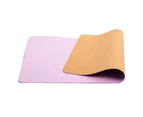 Leather Desk Pad Non-Slip Mouse Pad, 60*30 Waterproof Desk Writing Mat, Large Desk Blotter Protector
