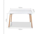 Modern Minimalist Design Dining Table 1.2M/MDF