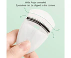 SunnyHouse Mini Eyelash Curler Reusable Long Lasting Portable Eyelash Curling Clip Cosmetic Beauty Makeup Tools for Women - White