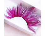 SunnyHouse 1 Pair 3D False Eyelashes Natural Thick Lightweight Makeup Extensions Eye Lashes for Night Club - 9