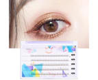 SunnyHouse 1 Box False Eyelashes Short Perfect Fitting Fibers Lower Single Cluster False Eyelashes for Women