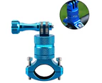 Bike Handlebar Mount Clip Aluminum Alloy Bicycle Motorcycle Bracket Suitable Sport Camera and Sports Cameras