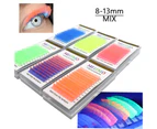 SunnyHouse Glow Eyelashes Perfect Fit Shine Good Ductility Soft Curly Party Accessory Plastic Multicolor Beauty False Eye Lash for Dating - Yellow D