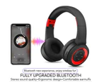 Bluetooth Headset Wireless Headset Noise Reduction Folding Adjustable Headset Subwoofer Sports Headset
