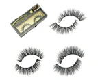 SunnyHouse 1 Pair Soft Mink Natural Long Thick False Fake Eyelashes Eye Lashes Extension - #008
