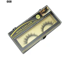 SunnyHouse 1 Pair Soft Mink Natural Long Thick False Fake Eyelashes Eye Lashes Extension - #011