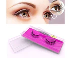 SunnyHouse 1 Pair False Eyelash 3D Effect Extension Thick Professional Makeup Individual Cluster Eyelashes for Girl - 2