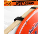 Basketball Hoop Mini Ring System Set Net Door Wall Mounted Backboard Indoor Hang Pump for Kids Toy Genki 50 x 40cm