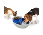 Pioneer Pet Water Food Bowl & Cat and Dog Drinking Fountain 1.18 Litres