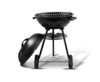 Charcoal Bbq Smoker Grill Outdoor Camping Patio Barbecue Steel Oven