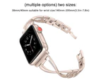 Band Compatible For Apple Watch Bands 38Mm 42Mm Iwatch Bands For Women Jewelry Metal Wristband Strap-38Mm Rose Gold