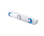 Bluetooth Sound Bar Stereo LED Light Subwoofer Speaker for Computer TV Phone-White-4