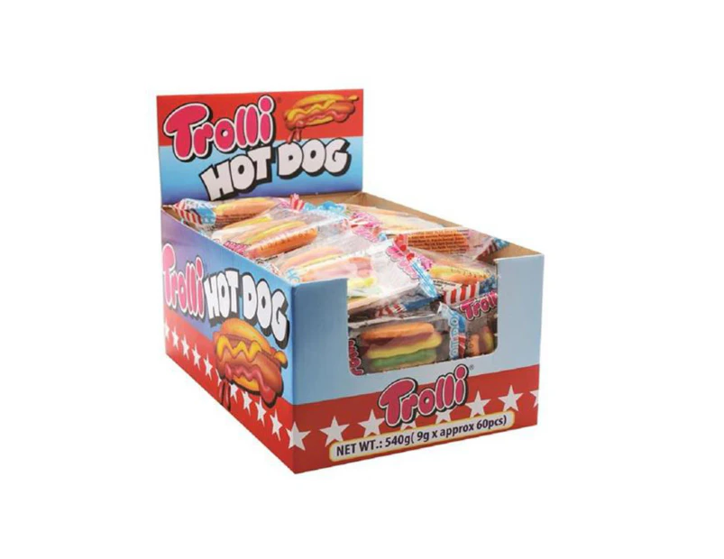 Trolli Hot Dog 9g - 60 Piece Pack