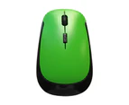Uedai Portable 2.4GHz 1600DPI Wireless Home/Office Gaming Mouse Computer Accessory - Green