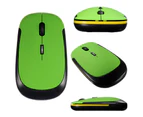 Uedai Portable 2.4GHz 1600DPI Wireless Home/Office Gaming Mouse Computer Accessory - Black