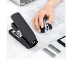 One-finger touch stapler, easy to load ergonomic heavy duty stapler