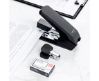 One-finger touch stapler, easy to load ergonomic heavy duty stapler