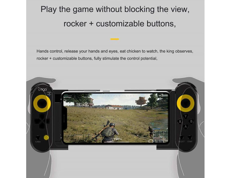 Ipega Pg-9167 Mobile Game Controller For Pubg Mobile Telescopic Bluetooth-compatible Gamepad With Turbo Function For Iphone/ipad / Default Title