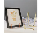 4pcs Plate Stands for Display Plate Holder Display Stand-GoldL