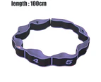 Stretch Strap with Loop Handles - Resistance Band Elastic Stretching Strap Hand/for Exercise