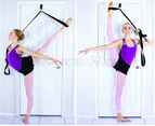 Leg Stretch Band - to Improve Leg Stretching - Easy Install on Door - Perfect Home Equipment for Ballet, Dance and Gymnastic Exercise