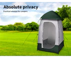 Mountview Camping Shower Tent Toilet Tents Outdoor Portable Change Room Ensuite