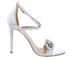 Michael Michael Kors Women's Heels Scarlett Sandal - Color: Silver