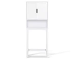 HelloFurniture Roca Over-the-Toilet Bathroom Storage Cabinet - White