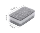 5Pcs Cleaning Sponge Double-Sided Reusable Dual-Color Kitchen Scrubbing Pad for Sink