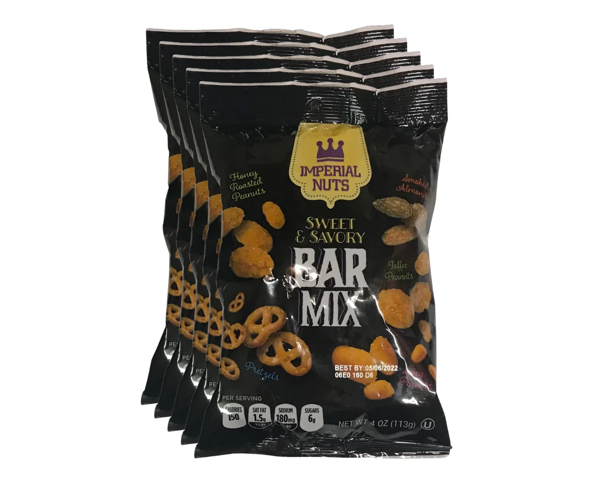 Imperial Nuts Sweet & Savory Bar Mix 113g x 5