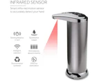 Soap Dispenser, Newest Sensor Automatic Soap Dispenser, Touchless Stainless Steel Automatic Soap Dispenser