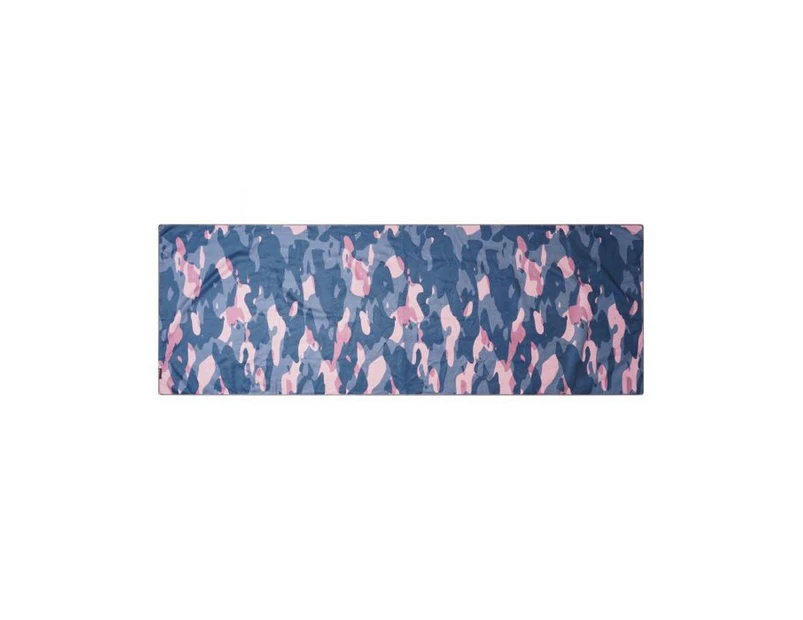 Dare 2B Unisex Adult Microfibre Camo Yoga Mat Towel (Powder Pink) - RG8013