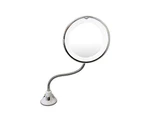 SunnyHouse 10X Magnifying 360-Degree Rotating Flexible Sucker Makeup Mirror with LED Light