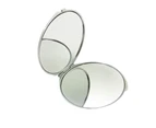 SunnyHouse 1Pc Women Portable Makeup Cosmetic Double Side Folding Traveling Pocket Mirror - Oval