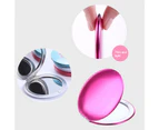 SunnyHouse Carry on Mirror Good Craftsmanship Portable Metal Double-sided Mini Folding Mirror for Travel - 6