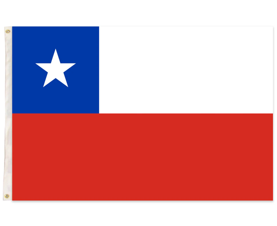 Chile Country Flag National Olympics 150cm x 90cm Chileno Chili Chi Chi Chi