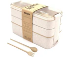 Lunch Box，Apricot + Lunch Box + Tableware - Japanese Fat Reduction Lunch Box Lunch Box
