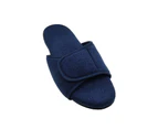 Homyped Snug 2 Womens Slippers Adjustable Slide Comfortable Footbed Insole Open Toe - Midnight Blue