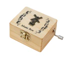 Animal/Tower/Sailboat Design Carved Mini Wooden Music Box Kids Birthday Gift