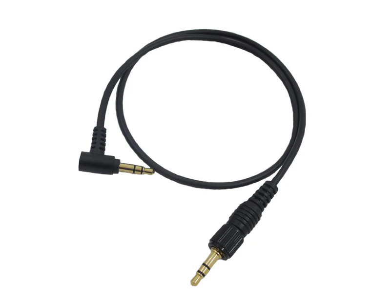 Microphone Cable Stable Transmission Stereo Sound Anti-winding 3.5mm Wireless Elastic Microphone Connection Cable for Sony D11 D21 V1-Straight Cable