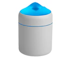 USB Personal Desk Humidifier Small Humidifier for Bedroom Office Car, Portable Mini Humidifier - White