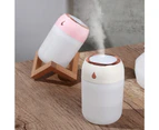 Water drop humidifier usb spray night light mute household mini air purification spray - Pink