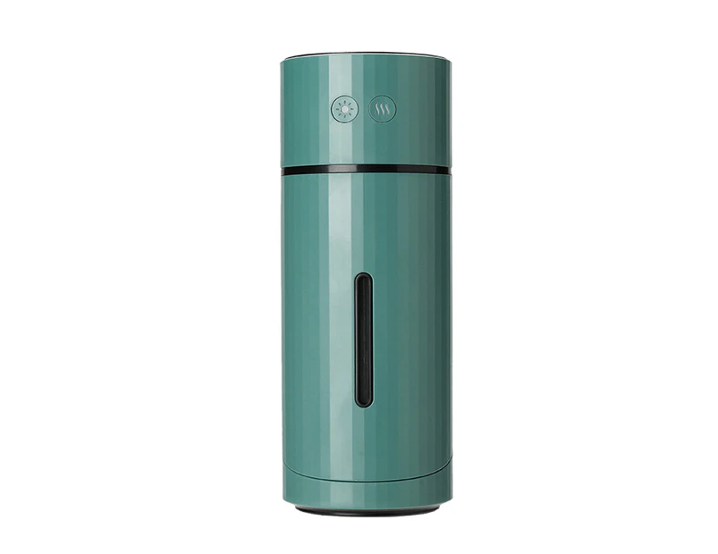 Adjustable Humidifier,  Small Cool Mist Ultrasonic Humidifier, Portable USB Quiet Humidifier - Green
