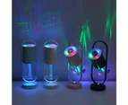 Creative rotatable projection USB charging mini humidifier moisturizing and hydrating - Blue