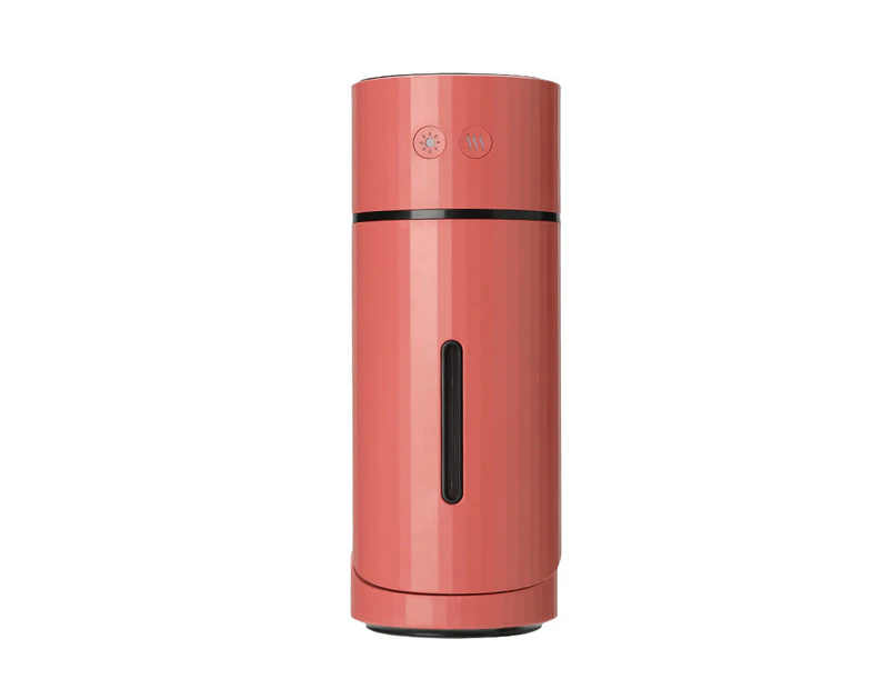 Adjustable Humidifier,  Small Cool Mist Ultrasonic Humidifier, Portable USB Quiet Humidifier - Pink