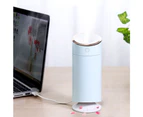 mini USB Air Humidifier Home with Adjustable Mist Mode Auto Shut Off - Blue