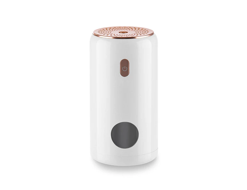 Humidifier usb mini home desktop atomizer car aromatherapy humidifier - White